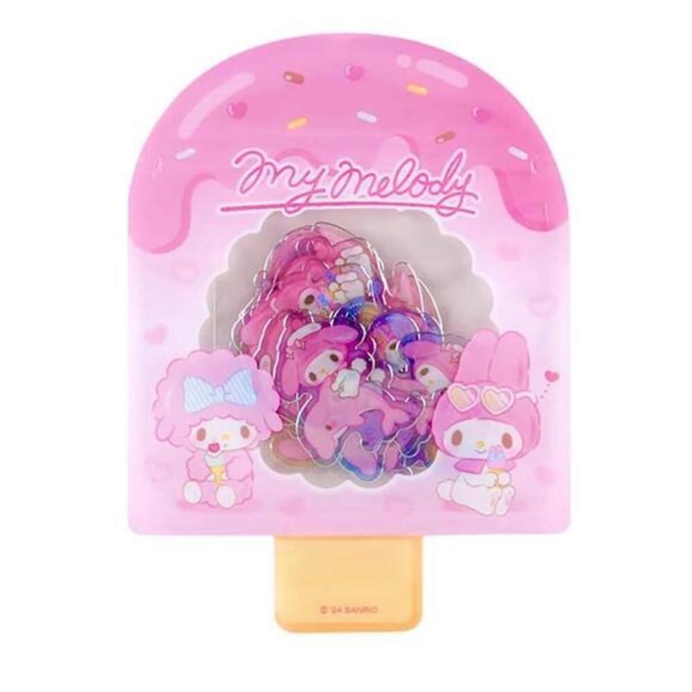 Sanrio My Melody Mini Clear Stickers Summer Popsicle Decal Flakes